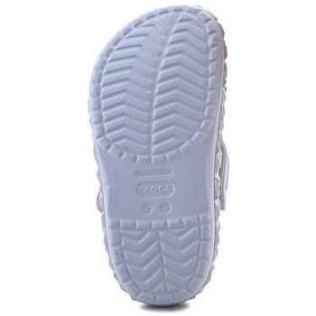 Crocs Zuecos Geometric Glitter Band Clog para niña