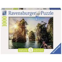 puzzle lake cheow lan tailandia 1000 piezas