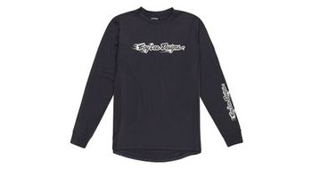 Camiseta de manga larga para ninos troy lee designs ruckus ride youth negra