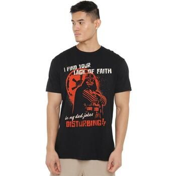 Disney Camiseta Dad Jokes Disturbing para hombre