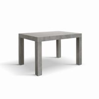 mesa de madera gris cemento ext120x80-200x80cm