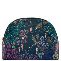 SARA MILLER Underwater Spa Large Seahorse Cosmetic Bag