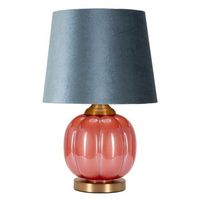 lampara de mesa de cristal cm o325x50