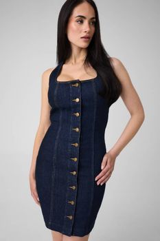 Minivestido Denim