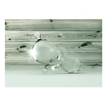 Papel Pintado 3d - Beauty In Drops Of Water (150x105 Cm)