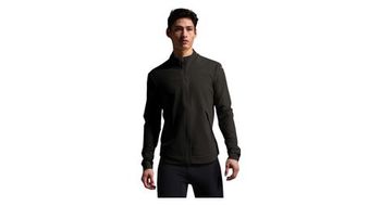 Chaqueta termica gore wear concurve running hybrid negra para hombre