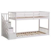 litera infantil 190x90cm blanca celestine
