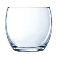 juego de 6 vasos bajos vidrio 35 cl