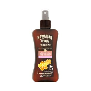 Hawaiian Tropic Protective Dry Spray Oil SPF15