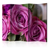 biombo - bunch of lila flowers ii room dividers