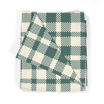 Juego Sábanas Estampadas Cuadro Alpino -  Cama160 (2 Funda Almohada 50