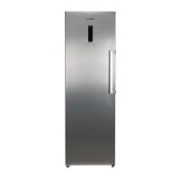 frigorifico vertical libre instalacion no frost 185cm 274l d inox display led inverter