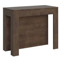 consola extensible 90x42290cm cayman nogal