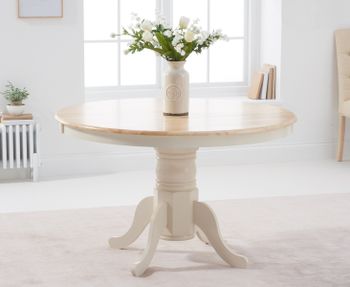 Epsom Cream Painted Dining Table