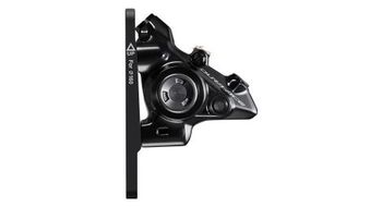 Shimano dura ace br r9270 pinza de freno de disco hidraulico delantero de montaje plano negro