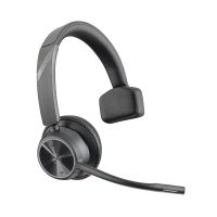 poly voyager 4310 uc auricular inalambrico monoural con bluetooth o usb-c negro