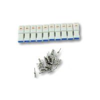 conector de cable electrico hembra 3 pines juego 10pcs impermeable