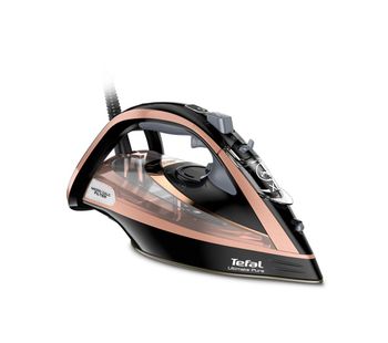 Ultimate Pure FV9845 Steam Iron - Black & Rose Gold, Black