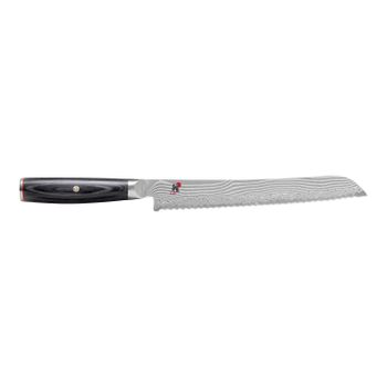 MIYABI KAIZEN II 5000FCD Cuchillo para pan 24 cm, con sierra