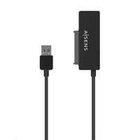 aisens adaptador ase-35c02b sata a usb-c usb 30usb31 gen1 para discos duros 25rr y 35rr con a