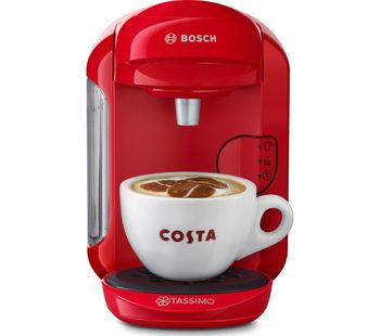 BOSCH by BOSCH Vivy2 TAS1403GB Hot Drinks Machine - Red, Red