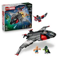 lego disney marvel quinjet de avengers doomsday juguete de construccion 9 anos - 76347