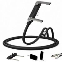 cable usb-c a usb-c klack 240w carga rapida pd 12m soporte 360