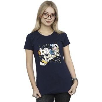 Disney Camiseta Reading In Space para mujer