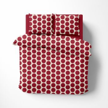 Set 4pzs Funda Nordica King: Funda (250x230cm), Sábana Bajera (200x200cm), 2 Almohadas.