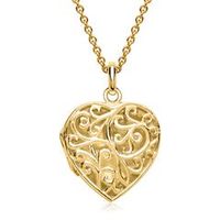 cadena elegante corazon adornos chapado en oro