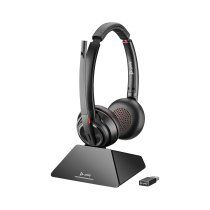 HP Poly Auriculares Poly Savi 8220 UC con certificaciÃ³n Microsoft Teams DECT 1880-1900 MHz USB-A
