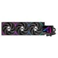 refrigeracion liquida einarex vertex 360 rgb 360mm 3 ventiladores rgb espejo infinito