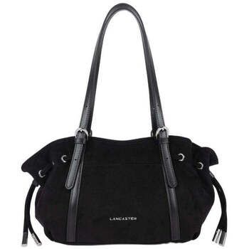 LANCASTER Bolsa Bolso Tote de hombro Con cremallera M Negro para mujer