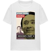star trek tops y camisetas the next generation season 7 episode 1 para mujer