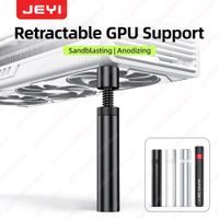 jeyi gpu soporte de aluminio antihundimiento soporte ajustable para tarjeta grafica soporte universal resistente para pc de escritorio