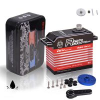 yipinservo 80kgpro coreless digtal servo engranaje de metal completo impermeable motor de gran torque para rc crawler ca