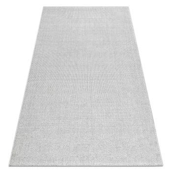 Alfombra Casablanca Loom Plata, Lazo, Suave Interior Y Exterior 100x150 Cm