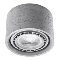 foco de superficie noto 1 luz cemento