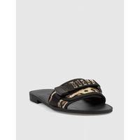 guess sandalias sandalia elyze5 negro para mujer