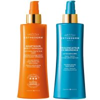 institut esthederm sun-kissed tan-prolonging duo