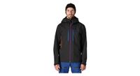 chaqueta impermeable patagonia pluma pro negra  hombre