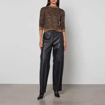 Max Mara Studio Abadan Zebra Wool-Blend Jumper - L