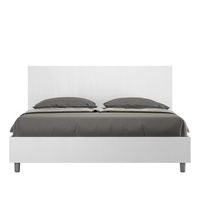cama matrimonial sin somier 160x200 fresno blanco new egos