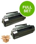 compatible twin pack panasonic ug-3350 black toner cartridges 2 pack