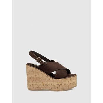 Kamome Trends Sandalias SANDALIA FALAK MARRÓN para mujer