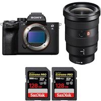 alpha a7s iii  fe 16-35mm f28 gm  2 sandisk 128gb extreme pro uhs-ii sdxc 300 mbs  2 aros de garantra