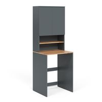 armario para lavadora viktor 68 x 882 cm 2 partes con estante vicco