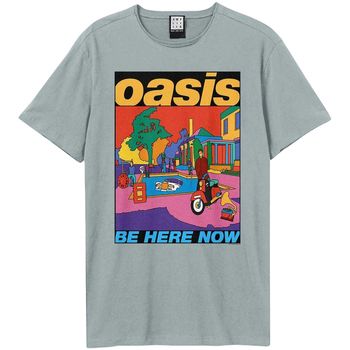 Amplified Clothing Camiseta Be Here Now para mujer