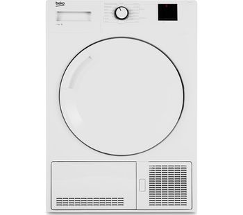 Beko Tumble Dryer DTBC8001W 8 kg Condenser  - White, White