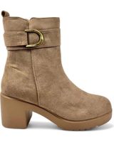 de timbos botin tacon de mujer 130626 beige
